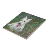 Wheaton Scottish Terrier Tile Tegeltje (Zijkant)