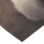 Wheaton Terriër met Kerstman Feestelijke Kerstmis Tafelkleed (Gekanteld)