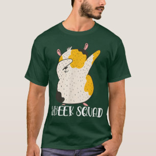 Wheek Squad Graphic Funny Pig Lover Dabbing Guinee T-shirt