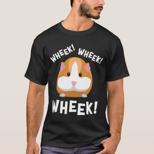 Wheek Wheek Cavia T-shirt (Voorkant)