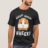 Wheek Wheek Guinea Pig T-shirt (Voorkant)