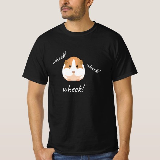 Wheek Wheek Rodent Guinea Pig T-shirt (Voorkant)