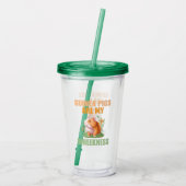 Wheekness Acryl Tumbler Acryl Drinkbeker (Achterkant)