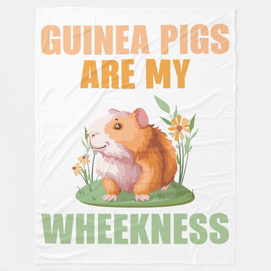 Wheekness Fleece Deken (Voorkant)