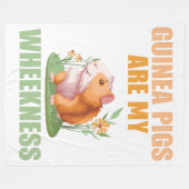 Wheekness Fleece Deken (Voorkant (Horizontaal))