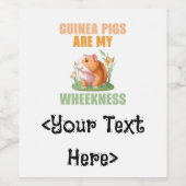 Wheekness Flessenetiketten Wijn Etiket (Enkel label)