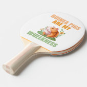 Wheekness Ping Pong Paddle Tafeltennisbatje (Voorkant Gekanteld)