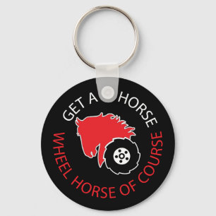 Wheel Horse Tuin Trekker Sleutelhanger Ketting FOB