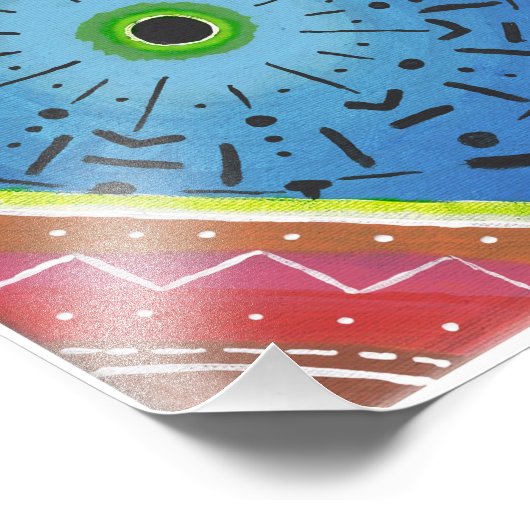 Wheel In The Sky Print Foto Afdruk (Hoek)