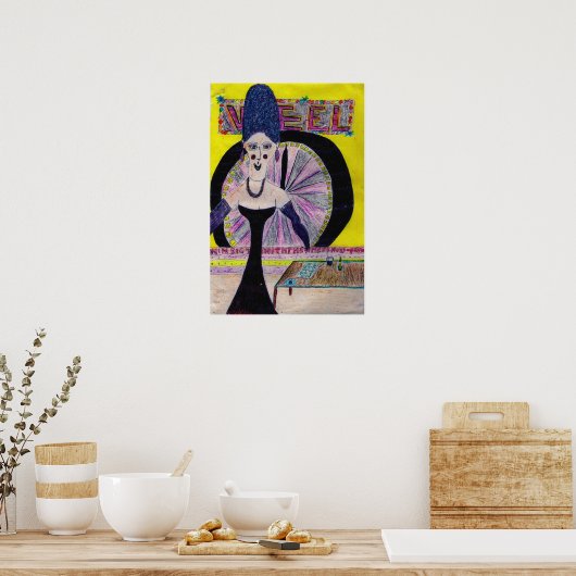 Wheel Lady Poster (Keuken)