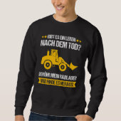 Wheel Loader Construction Site Construction Worker Trui (Voorkant)