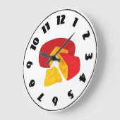 Wheel Of Cheese Clock Grote Klok (Hoek)