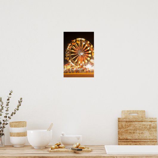 Wheel of Lights Poster (Keuken)