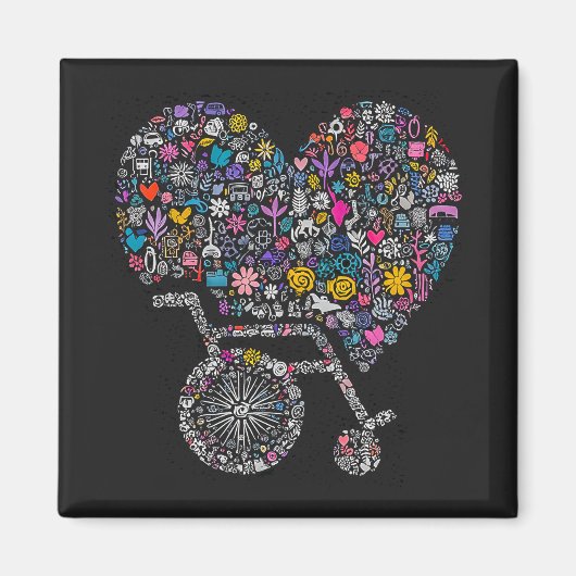 Wheel of Many Lives Magneet (Voorkant)