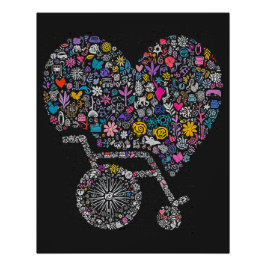 Wheel of Many Lives Perfect Poster