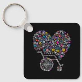 Wheel of Many Lives Sleutelhanger