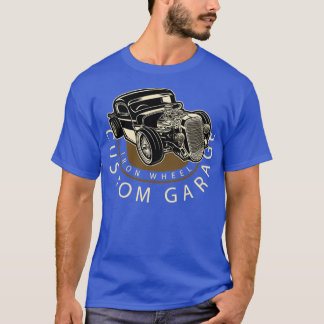 Wheel van warm wegdek, Rockabilly Iron Wheel Gift T-shirt