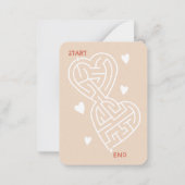 Wheel-y Awesome kinderfiets klas valentine Notitiekaartje (Achterkant)