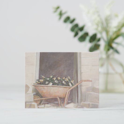 Wheelbarrow 1985 briefkaart (Staand voorkant)