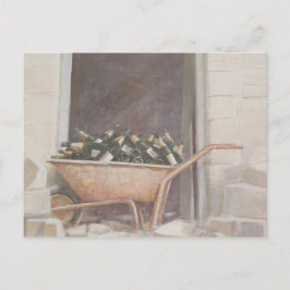 Wheelbarrow 1985 briefkaart
