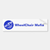 WheelChair Mafia bumper sticker (Voorkant)
