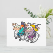 Wheelchair Race Invitations Kaart