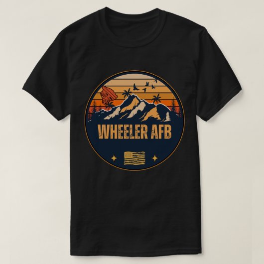 Wheeler AFB, Hawaï T-shirt (Design voorkant)