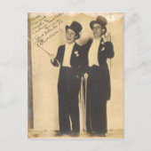 Wheeler and Woolsey Classic Comedy Team Briefkaart (Voorkant)