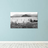 Wheeler, Oregon Nehalem Bay & Neah-Kah-Nie Canvas Afdruk (Insitu (Houten vloer))