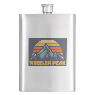 Wheeler Peak New Mexico Retro Turquoise Flacon