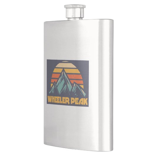 Wheeler Peak New Mexico Retro Turquoise Flacon (Links)