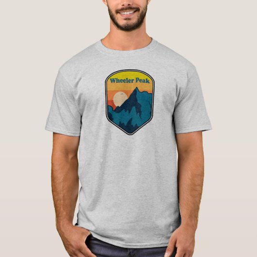 Wheeler Peak New Mexico Sunrise T-shirt (Voorkant)