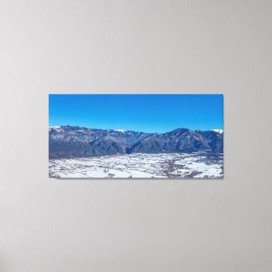 Wheeler Peak - Taos, New Mexico Canvas Afdruk (Voorkant)