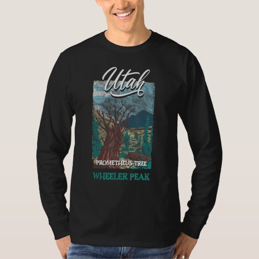 Wheeler Peak Utah Beehive State National Parks Mig T-shirt (Voorkant)