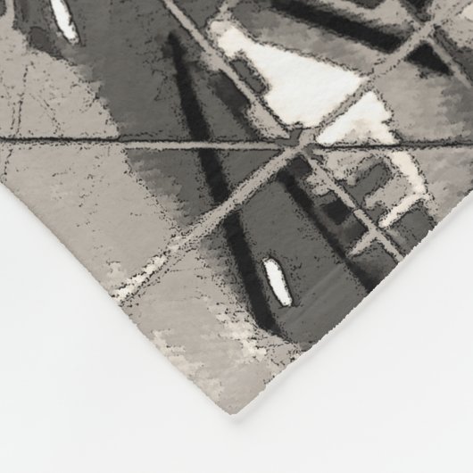 Wheelie Master - BMX Biker Fleece Deken (Hoek)