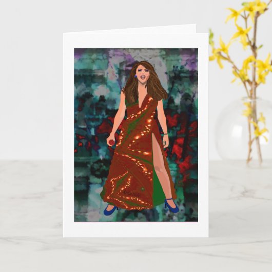 Wheeling LeeMarie's Creaative Design Kaart (Gele Bloem)