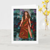 Wheeling LeeMarie's Creatieve Vormgeving Kaart (Gele Bloem)