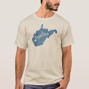 Wheeling West Virginia Houtnerf T-shirt