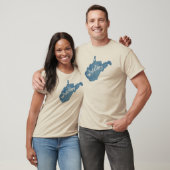 Wheeling West Virginia Houtnerf T-shirt (Unisex)