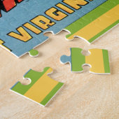 Wheeling WV Vintage 11x14 Legpuzzel (Zijkant)