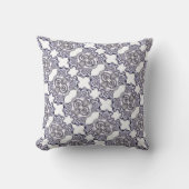 Wheels Black and White - Throw Pillow Kussen (Voorkant)