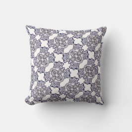 Wheels Black and White - Throw Pillow Kussen