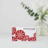 Wheels of Industry - Ruby en Gold Visitekaartje (Staand voorkant)