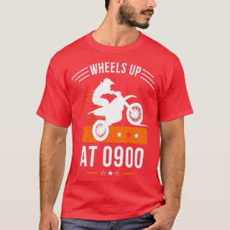 Wheels up at 0900 KTM Orange T-shirt