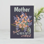  "WHEELY wonderbaarlijk" - Wenskaart Feestdagenkaart (Staand voorkant)