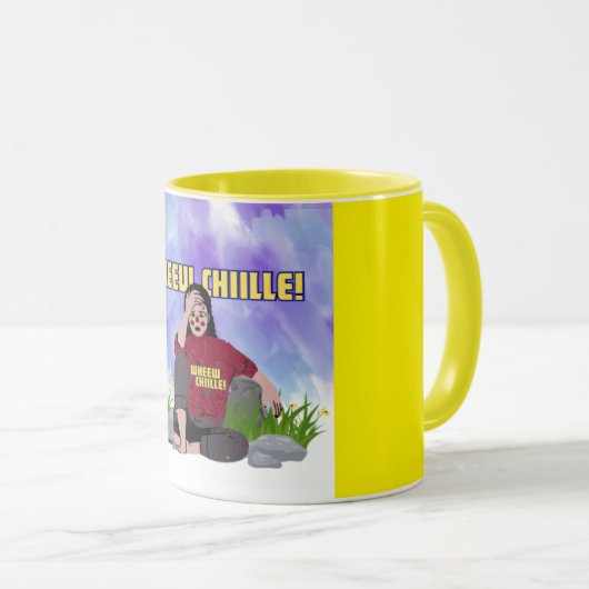 WHEEW CHILLE! Verdriet - (Inclusie 1) Mok (Voorkant rechts)