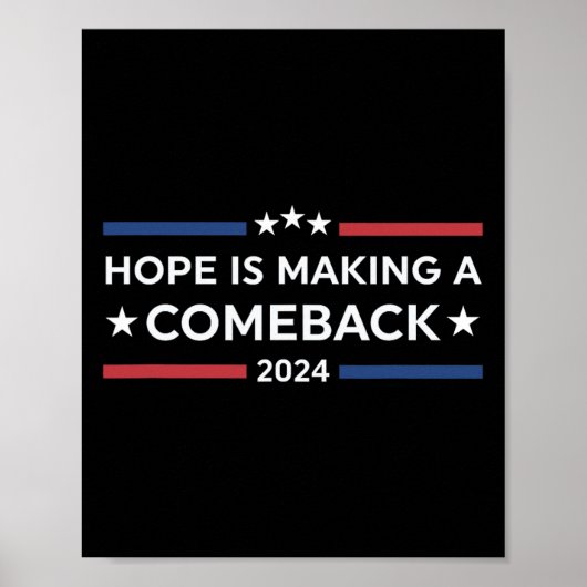 Wheimer 2024 Hope maakt een comeback Poster (Voorkant)