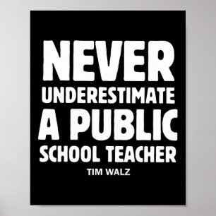 Wheimer 2024 onderschat nooit een openbare school poster