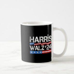 Wheimer 2024 Retro Verkiezing Kamala Harris Tim W  Koffiemok