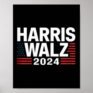 Wheimer 2024 Verkiezing Kamala Harris Tim W Waltz  Poster